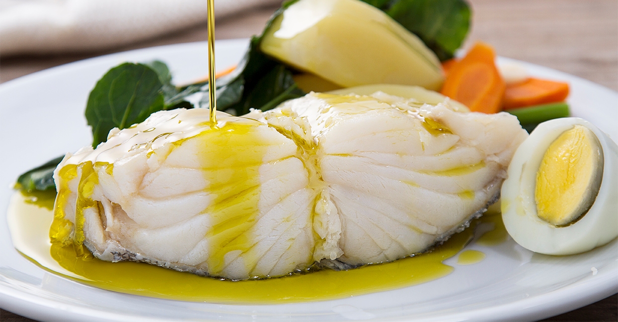 Bacalhau là món cá tuyết có hương vị thơm ngon cùng vị dai ngọt của cá.
