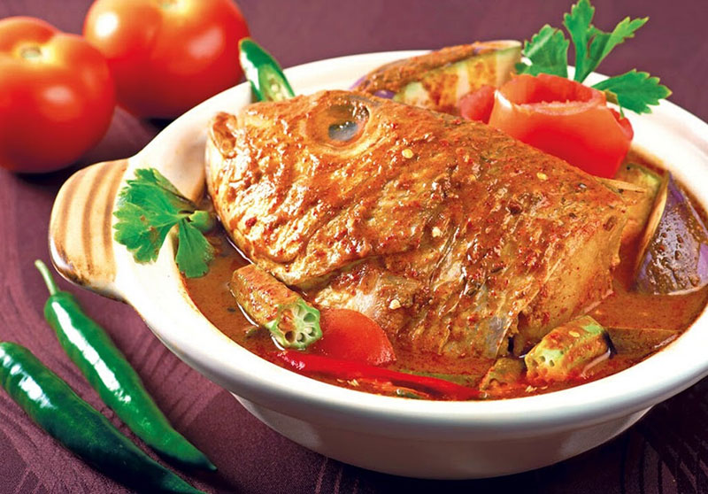 Cà ry đầu cá là món ăn có nguồn gốc từ Ấn Độ